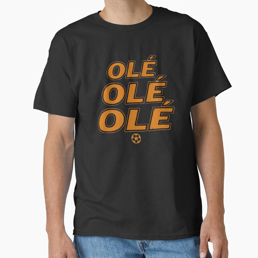 Olé Olé Olé Soccer Fan Chant Typography by Lulustarfox