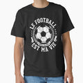 Vintage Emblem Football Is My Life by Redfield Universe
