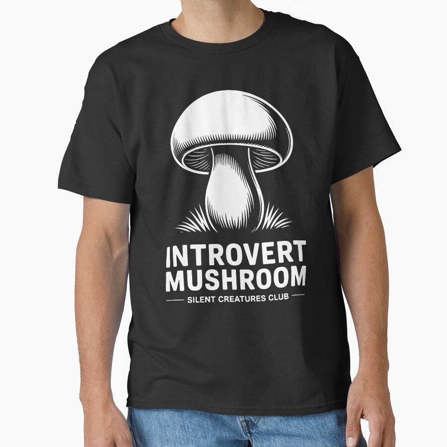 Introvert Mushroom Silent Creatures Club by NaturEdeN