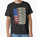Soccer Vintage Grey Flag Coach Boy Youth by schoolofbullies