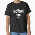 Football Fan Heart Typography White by Anne97s