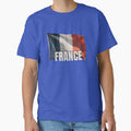 France Flag Text Design - French Tricolour Graphic by RVJdesigns