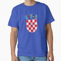 Vintage Croatia Croatian Flag - Hrvatska Sahovnica by vladocar