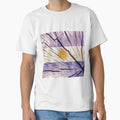 Flag of Argentina - Tree Trunk Wood Lumberjack Carpenter Labor Flags Grunge Outdoor by Dr-Pen