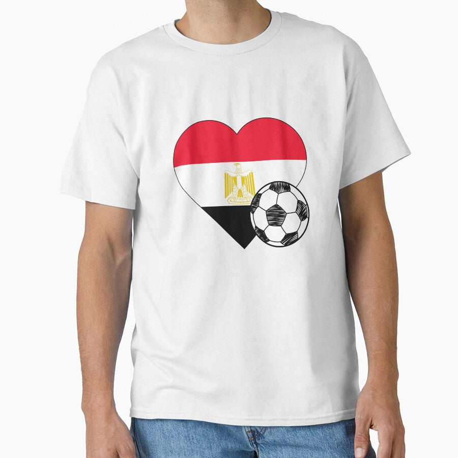 Egypt Soccer Heart Design by FinalScoreClub