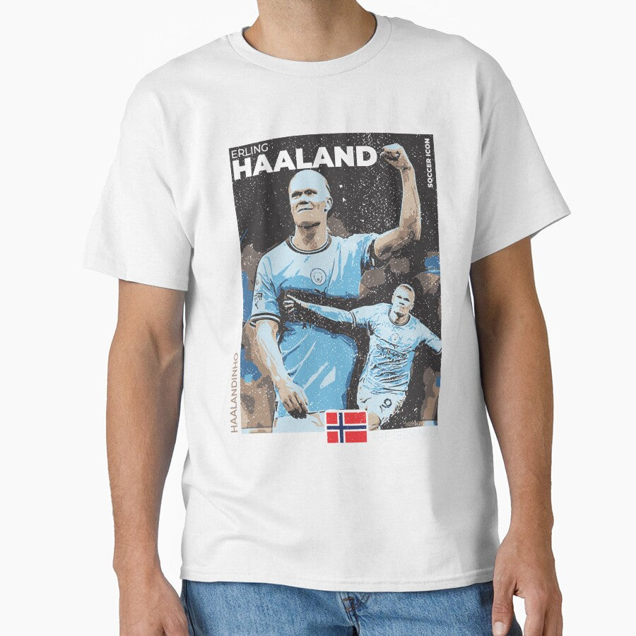 Haaland - Street Art - Soccer Icons by MIST3R
