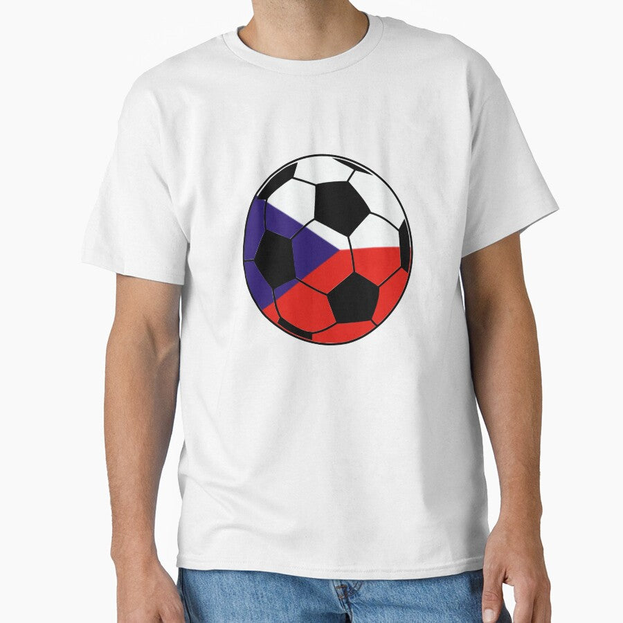 Czech Republic Flag Soccer Ball by FinalScoreClub