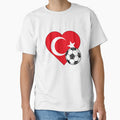 Turkey Soccer Heart Design by FinalScoreClub