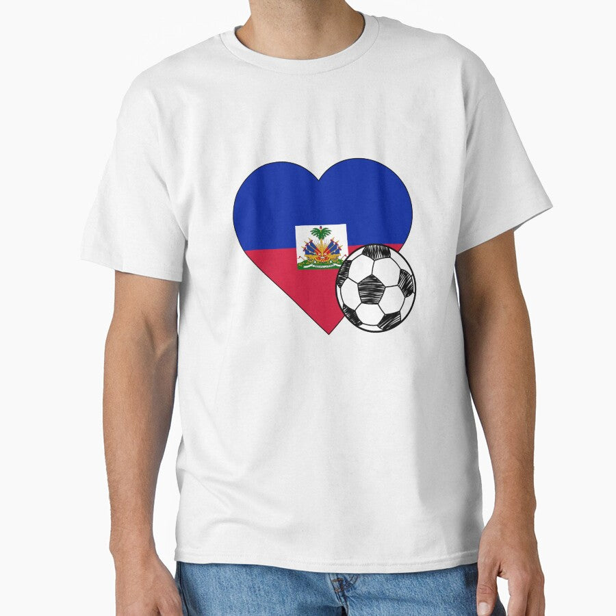 Haiti Soccer Heart Design by FinalScoreClub