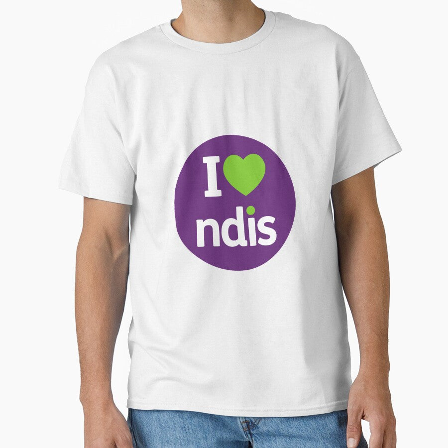 I Love NDIS Unisex shirt by iPoly