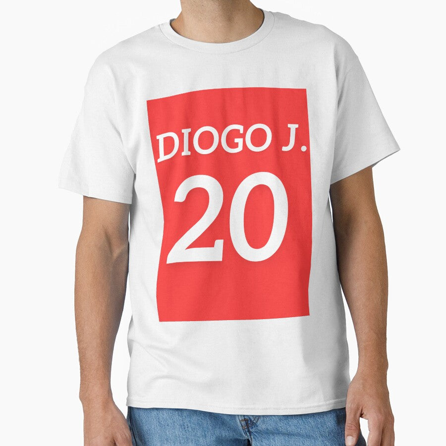 Diogo Jota 20 – Bold Jersey Style Design by IndianShopper