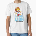 Captain Lion – Funny Soccer Jungle Team Design by PriyaMagic