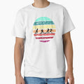 soccer team playing vintage summer retro football by Panda  Art