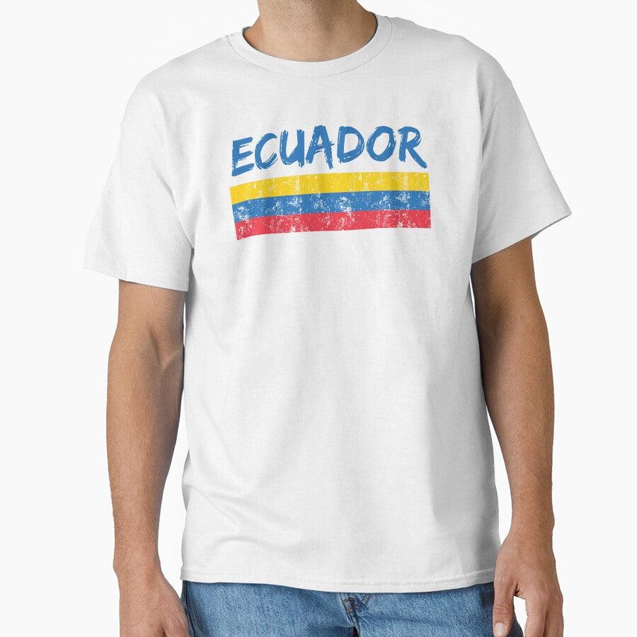 Ecuador National Flag by The Junto Shop