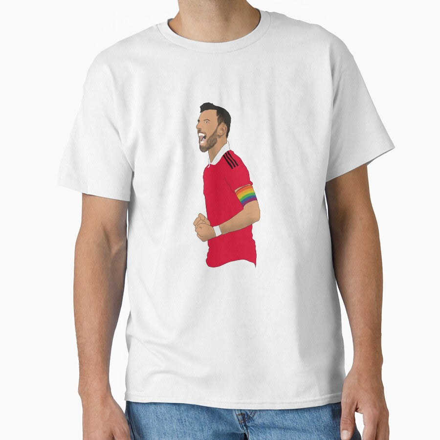 Bruno Fernandes United Captain Rainbow Armband by Hevding