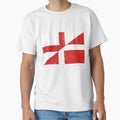 England Denmark Flag by Carl's Clothing