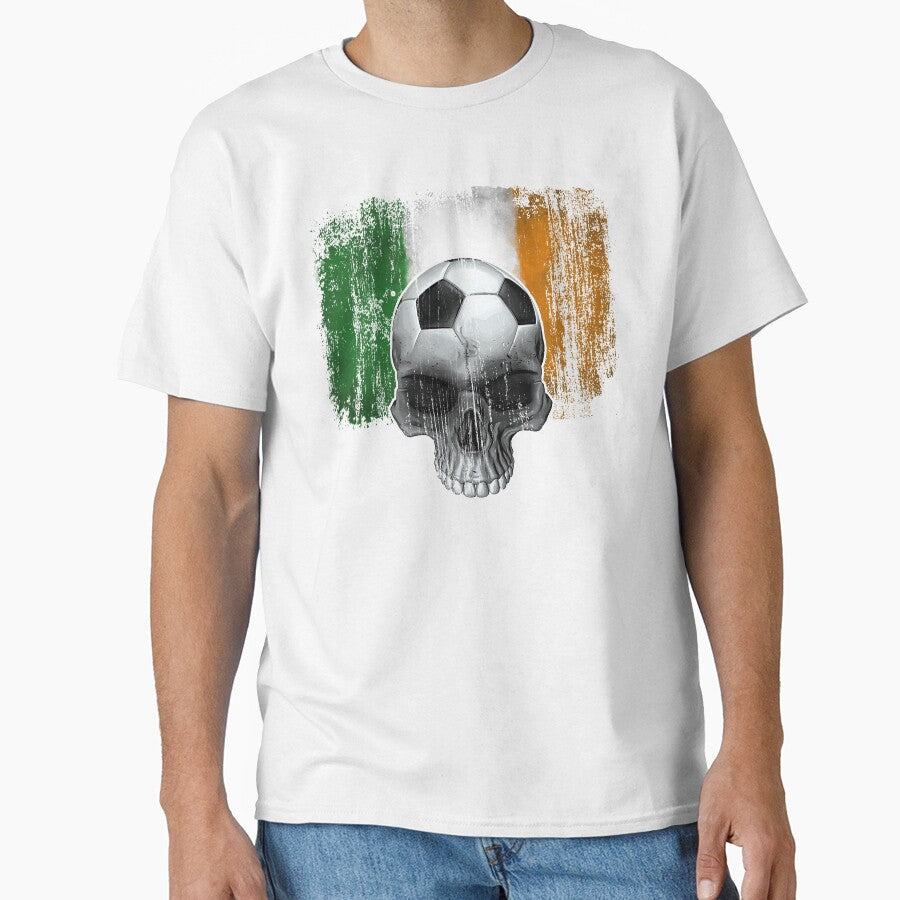 irish soccer skull by drizzd