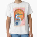 Pink and The Great Blue Heron by ThatsMsMac