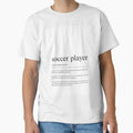 Soccer Player Motivational Art motivational quote and modern minimalist typography by shopcanva