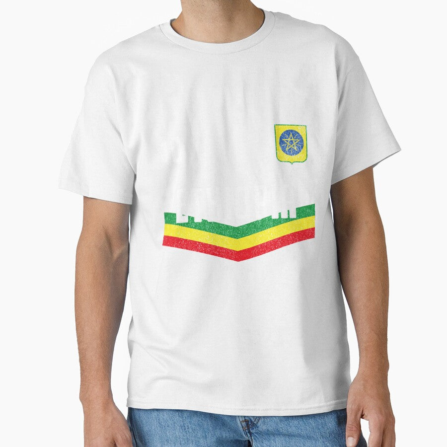 Ethiopian Soccer African Flag by ZGMdesigns