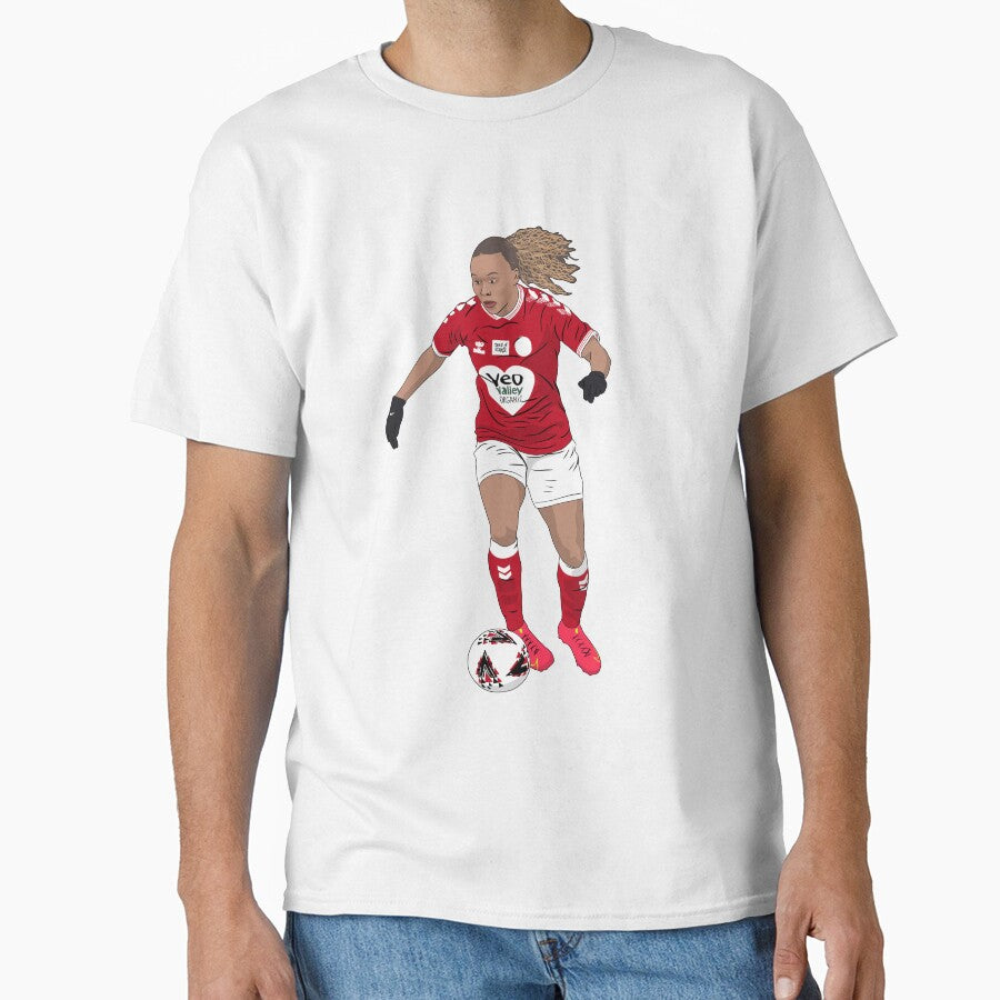 Ebony Salmon Bristol City Womens Football by Hevding