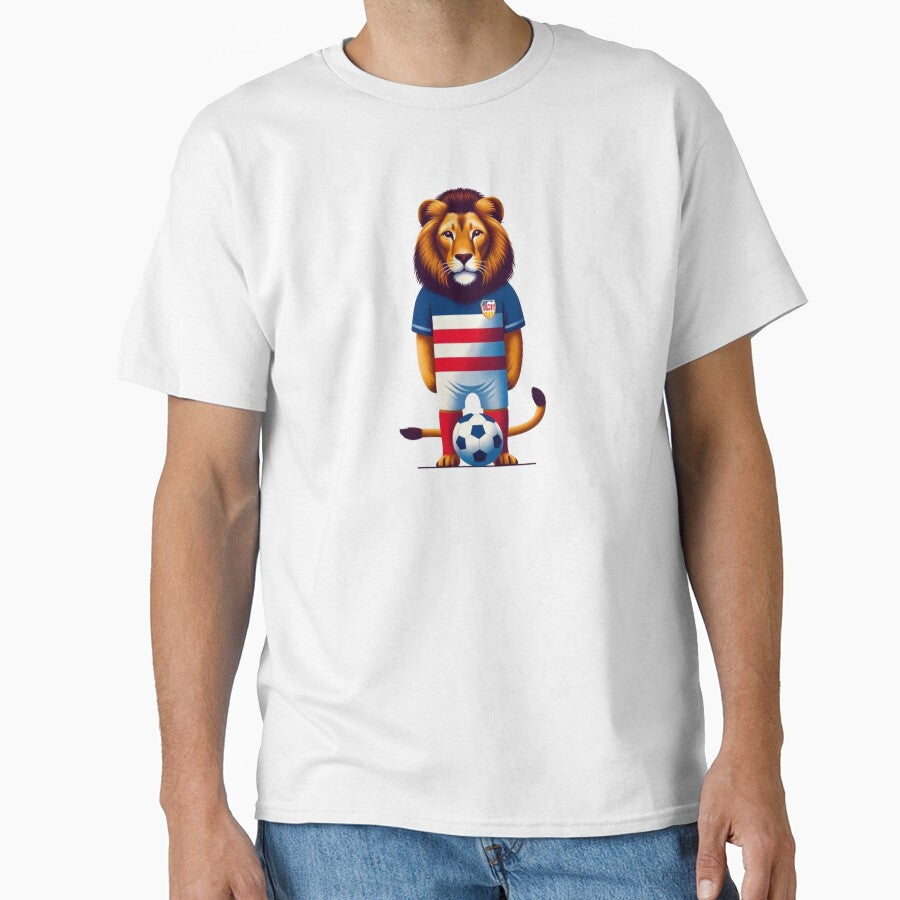 USA soccer lion t-shirt by maypp