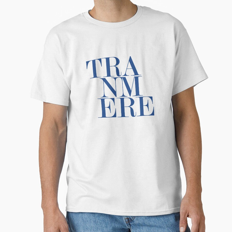 Tranmere UK City Typography Minimalist Patriotic Travel Souvenir by kakarikihill