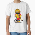 Romanian lion soccer t-shirt by maypp