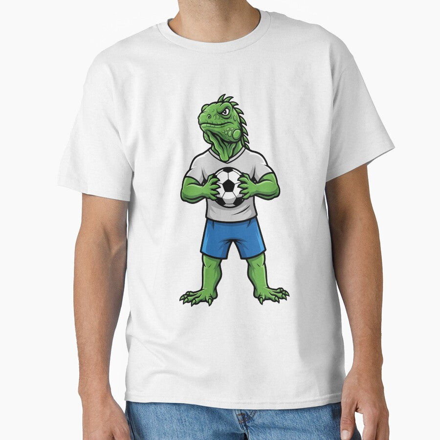 Iguana Soccer Mascot Football Sports by k3rstman1