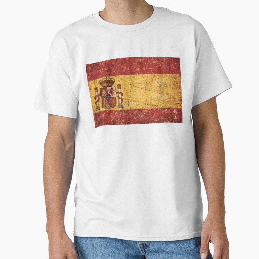 Vintage Distressed Spanish Flag by Junior-Design