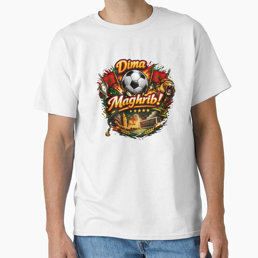 football Morocco t-shirt by Troll Art & Delete