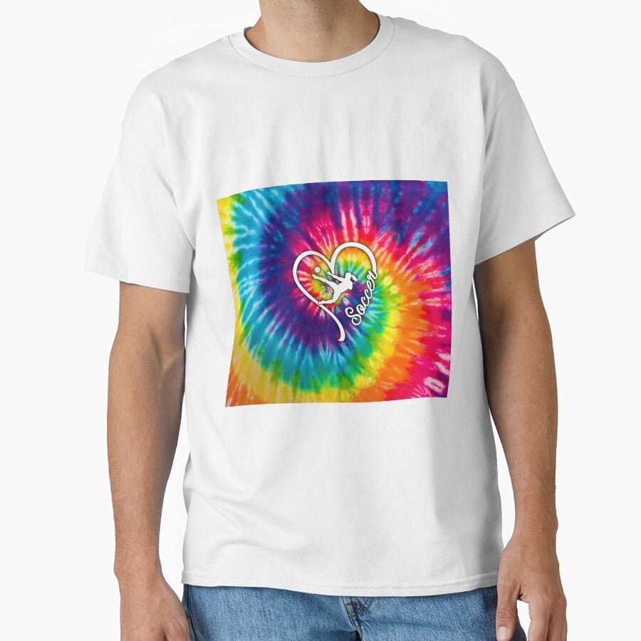 Soccer Tie Dye Heart by LucianaShop