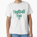 Football Fan Heart Typography Green by Anne97s