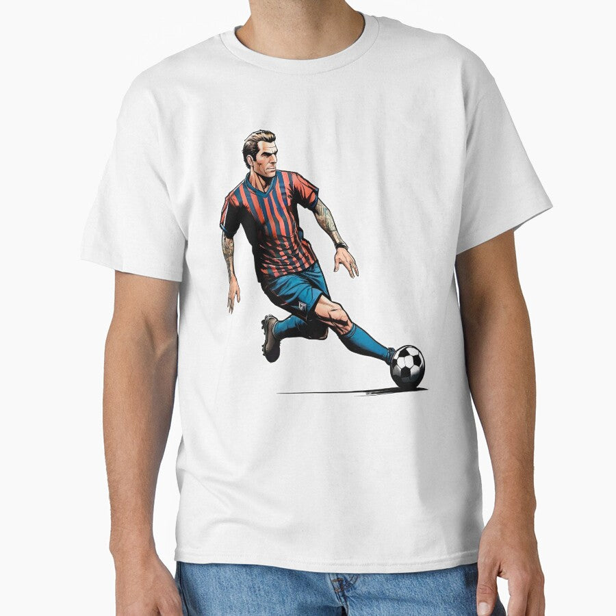 soccer player kicking the ball by ranker666