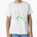 Skeleton Football T-Shirt by Renoval90