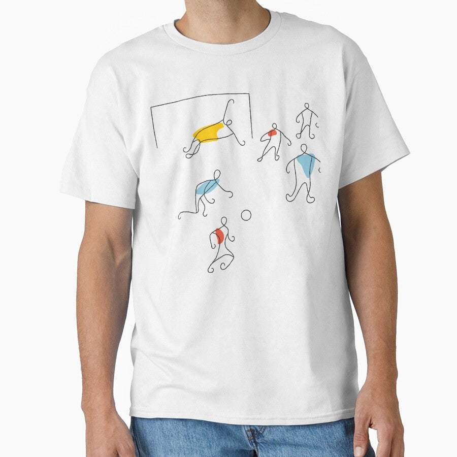 Football Match Minimalist Illustration by missbobbit