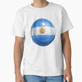 Argentina Flag Football Design by redsharkuk