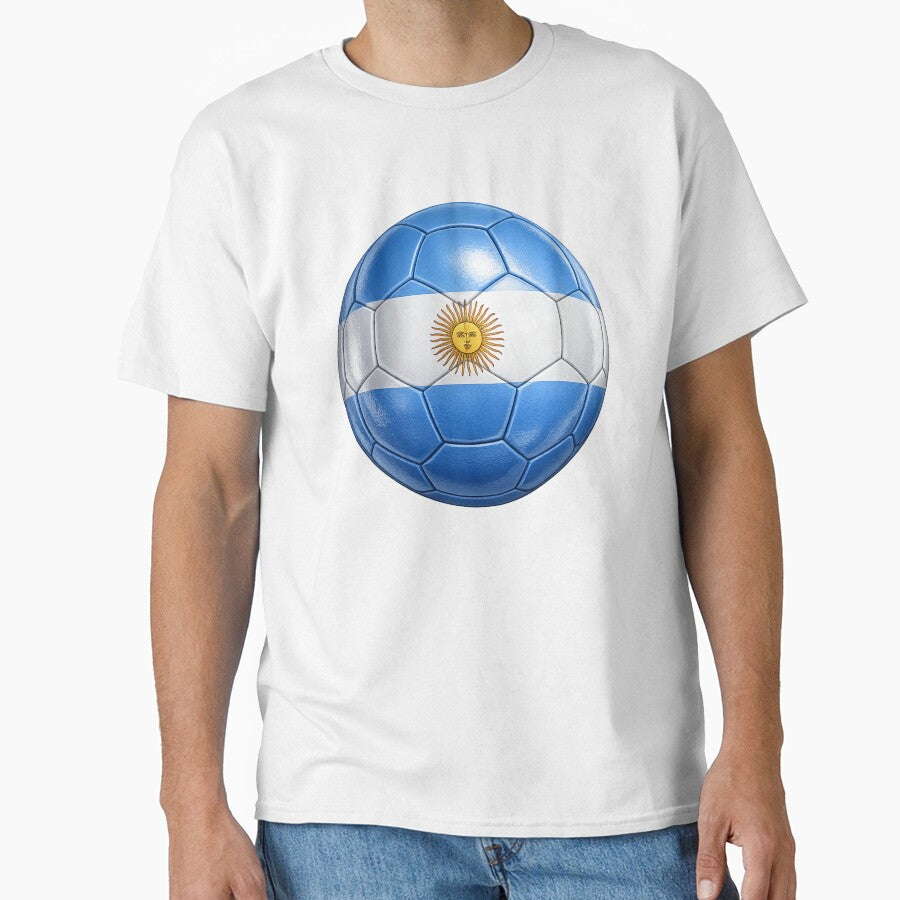 Argentina Flag Football Design by redsharkuk