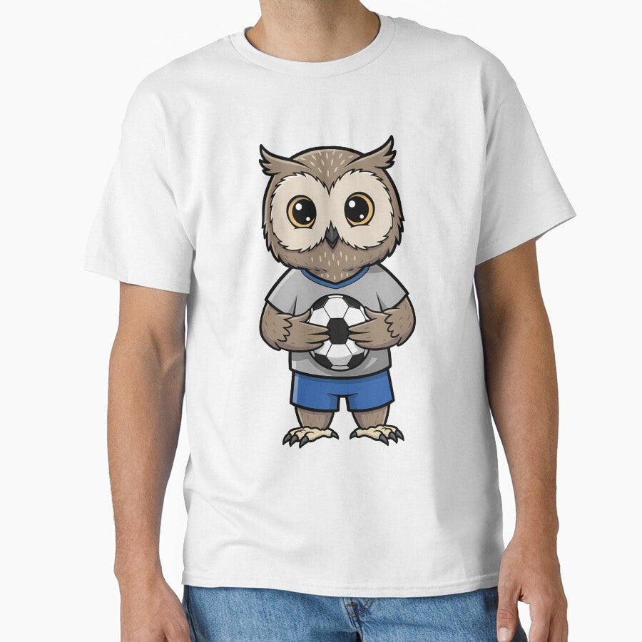Cute Soccer Owl Player Cartoon Mascot by k3rstman1