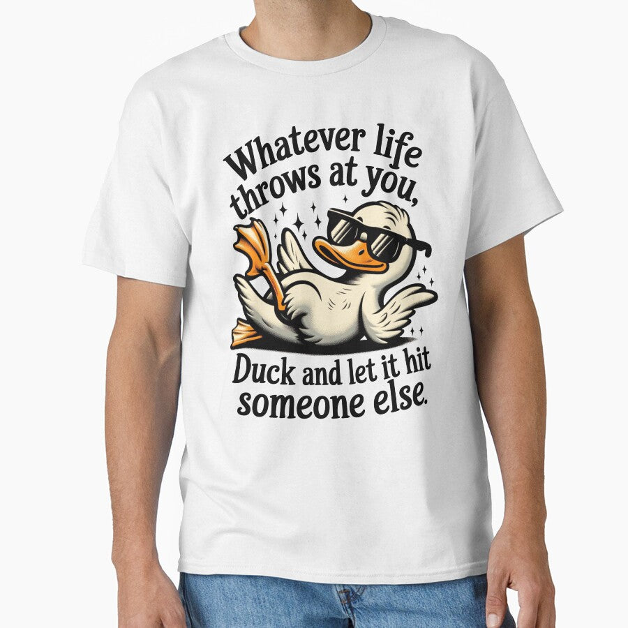 duck and let it hit someone else by estostees