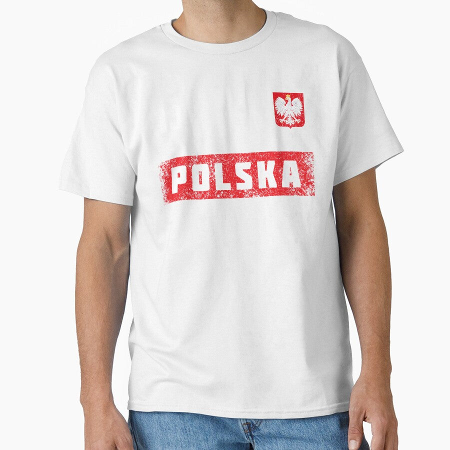 Dark Distressed Polska Soccer, Poland Football by kraftyesstonian