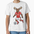 Cute Canada Soccer Moose Mascot Kicking Football - World Cup '26 by _ZENTAY_