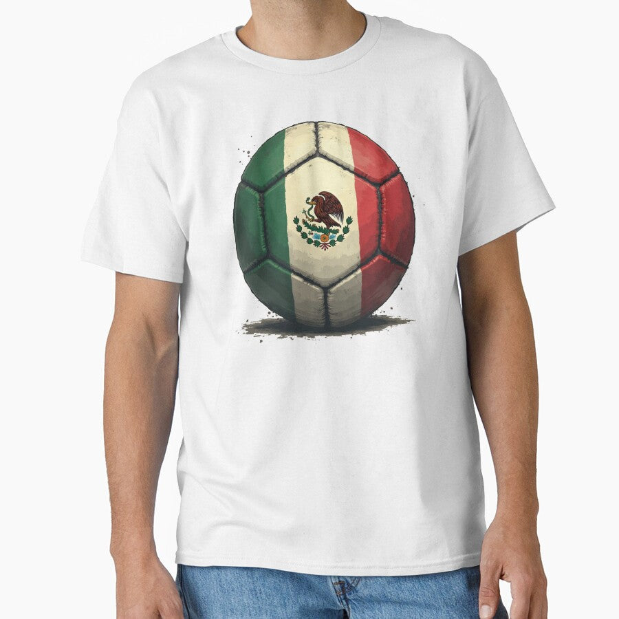 Vintage Mexico Football  Retro Football by AlienTechs