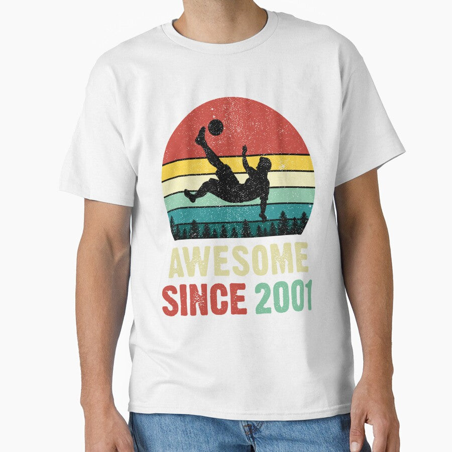 20th Birthday Soccer Lovers Awesome Since 2001 by TheWildStyle