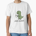 Java-Saurus Coffee Dinosaur Funny Gift for Coffee Lovers – Cute Dinosaur with Coffee Mug by StickerHavenn