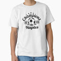 Champions Are Born In Naples , football fans vintage gift by lamjar-art