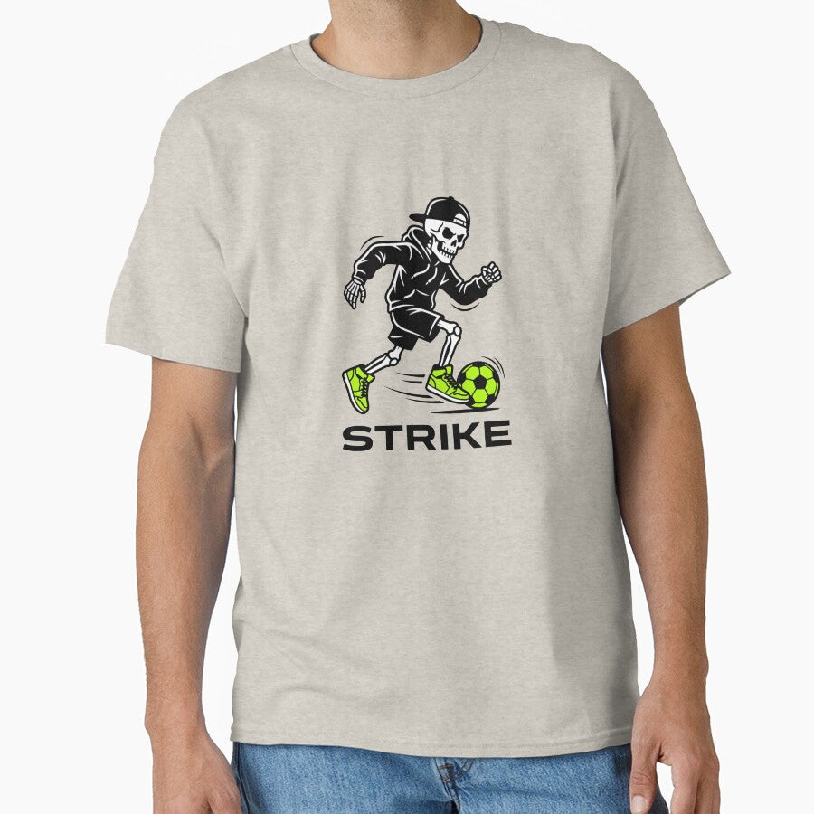 Aesthetic Street Football Skull Athletic Graphic Shirt by Mr-wow