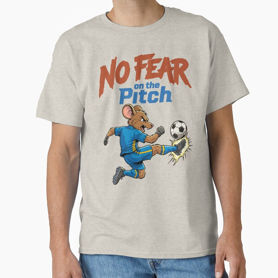 No Fear on the Pitch – Fearless Soccer Mouse by CARPIO Creations