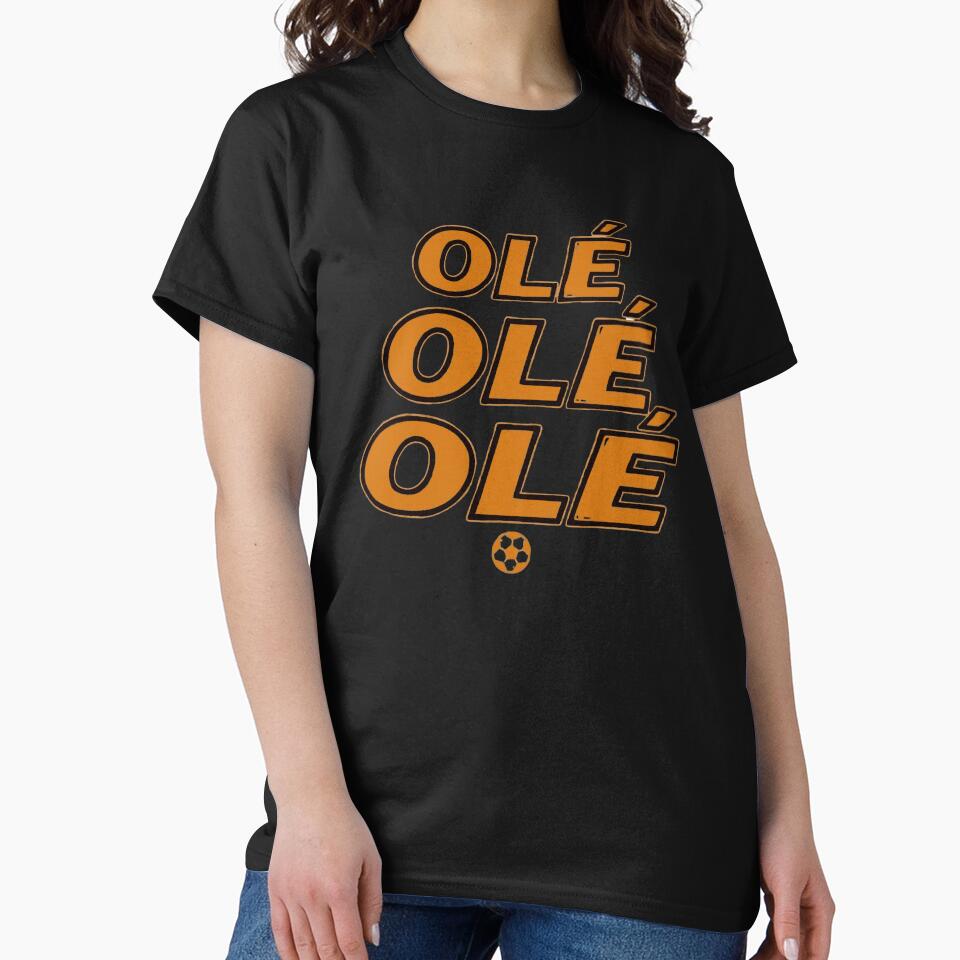 Olé Olé Olé Soccer Fan Chant Typography by Lulustarfox