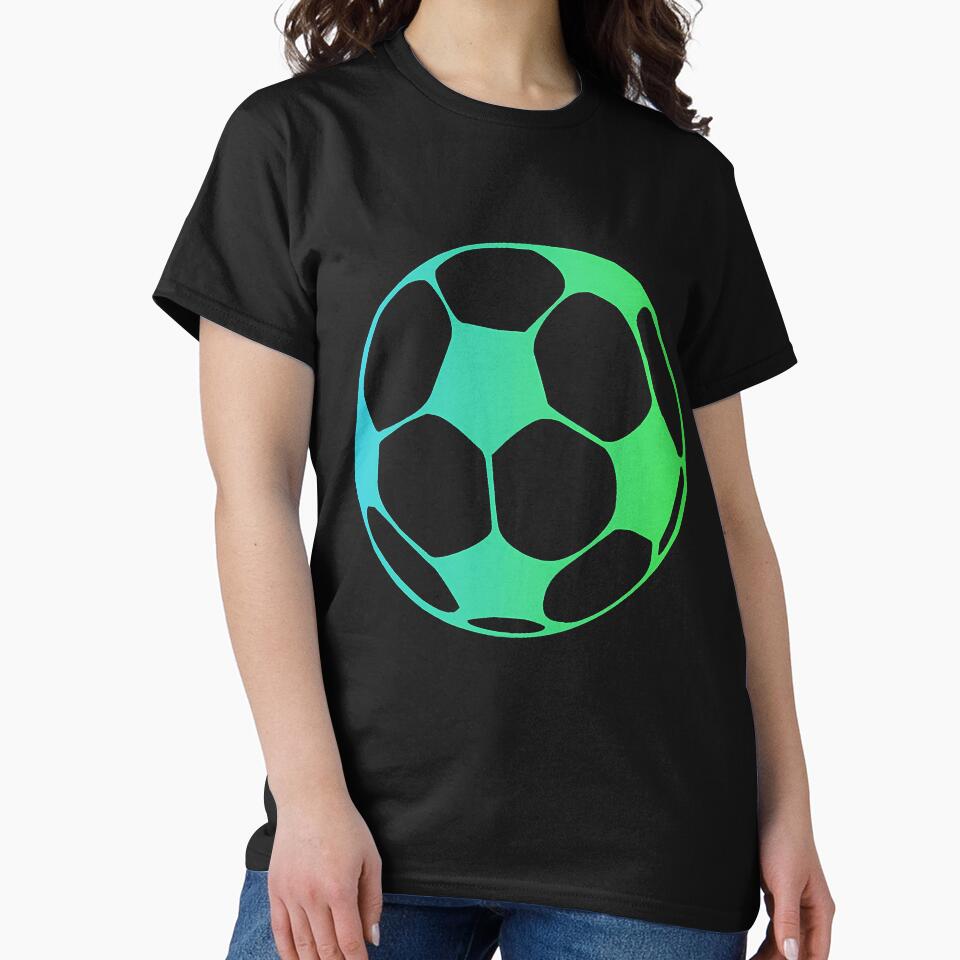 Fade Soccer Ball (Blue  Green) by kyndellku